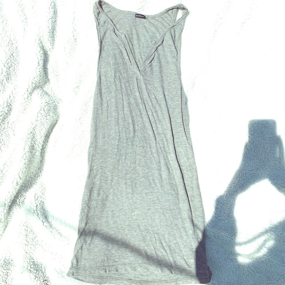 Brandy Melville mini dress one size worn once grey
